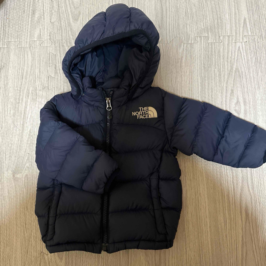 THE NORTH FACE(ザノースフェイス)のノースフェイスダウンジャケット キッズ/ベビー/マタニティのベビー服(~85cm)(ジャケット/コート)の商品写真