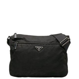 プラダ(PRADA)のプラダ 三角ロゴプレート 斜め掛け ショルダーバッグ ナイロン レディース PRADA 【1-0142657】(ショルダーバッグ)