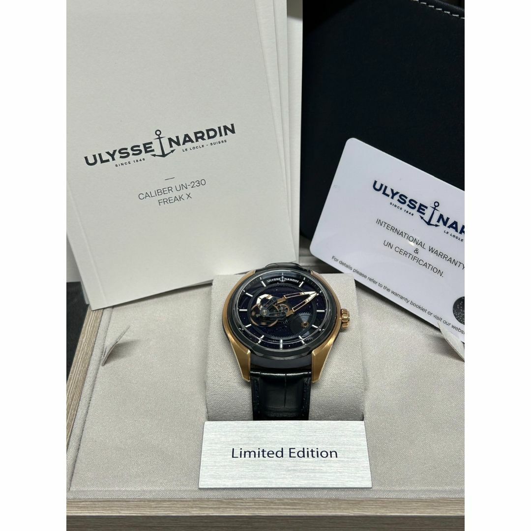 ULYSSE NARDIN(ユリスナルダン)の【限定99本】ULYSSE NARDIN(ユリス ナルダン)・フリークX メンズの時計(腕時計(アナログ))の商品写真