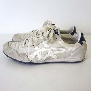 オニツカタイガー(Onitsuka Tiger)のオニツカタイガー セラーノ スニーカー シューズ 24.0cm アイスグレー 紺(スニーカー)