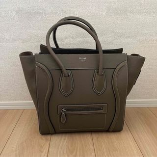 セリーヌ(celine)のCELINE セリーヌ　ラゲージ　ミニ　ハンドバッグ(ハンドバッグ)