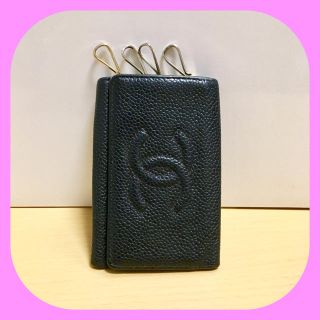 CHANEL♡6連キーケース♡イエロー