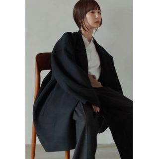 トゥデイフル(TODAYFUL)のlouren  doubleface wool over coat(ロングコート)