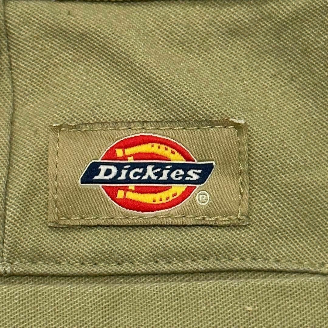 Dickies(ディッキーズ)のDickies W34 太め カーゴパンツ ストレート ベージュ g74 メンズのパンツ(ワークパンツ/カーゴパンツ)の商品写真
