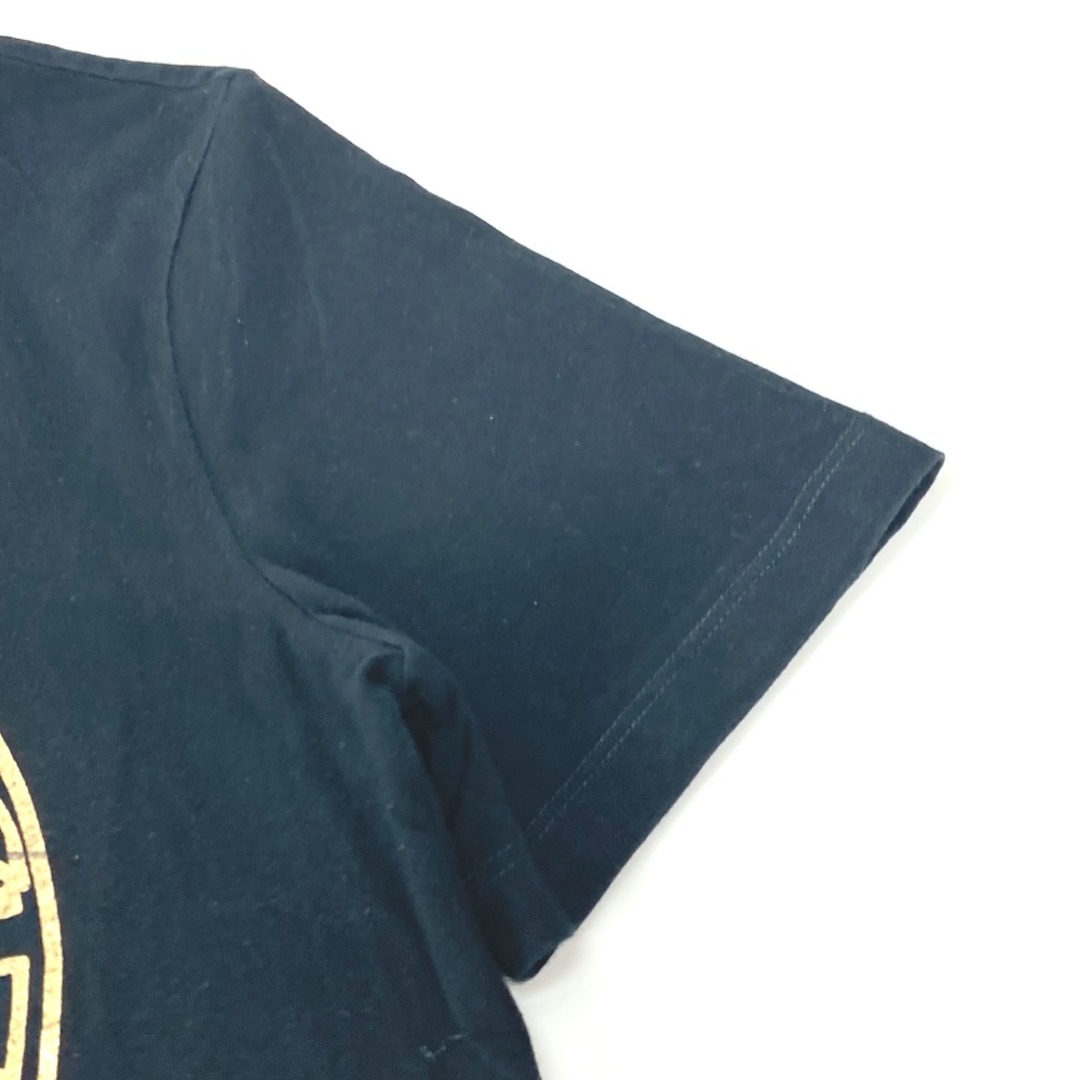 VERSACE(ヴェルサーチ)のヴェルサーチ VERSACE メデューサ トップス アパレル バイカラー 半袖Ｔシャツ コットン ブラック レディースのトップス(Tシャツ(半袖/袖なし))の商品写真