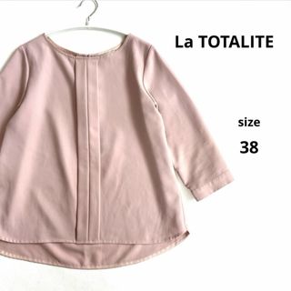 ラトータリテ(La TOTALITE)の【ラトータリテ】プルオーバー ブラウス M 38 ピンクベージュ(シャツ/ブラウス(長袖/七分))