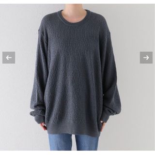 セヤ(seya)のseya. ETERNAL CREWNECK DARK RIVER サイズ3(ニット/セーター)