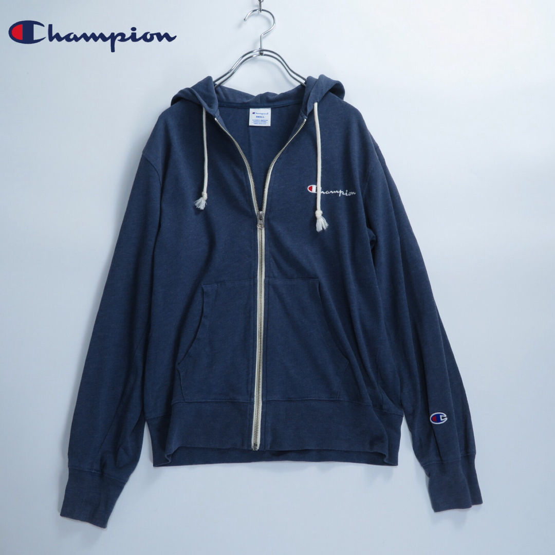 Champion(チャンピオン)のChampion チャンピオン　パーカー　S レディース　春夏　ネイビー レディースのトップス(パーカー)の商品写真