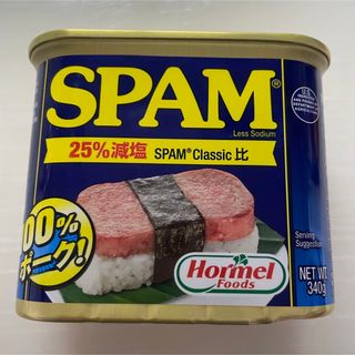 オキナワホーメル(沖縄ホーメル)のホーメル SPAM スパム ランチョンミート 25%減塩 340g(缶詰/瓶詰)