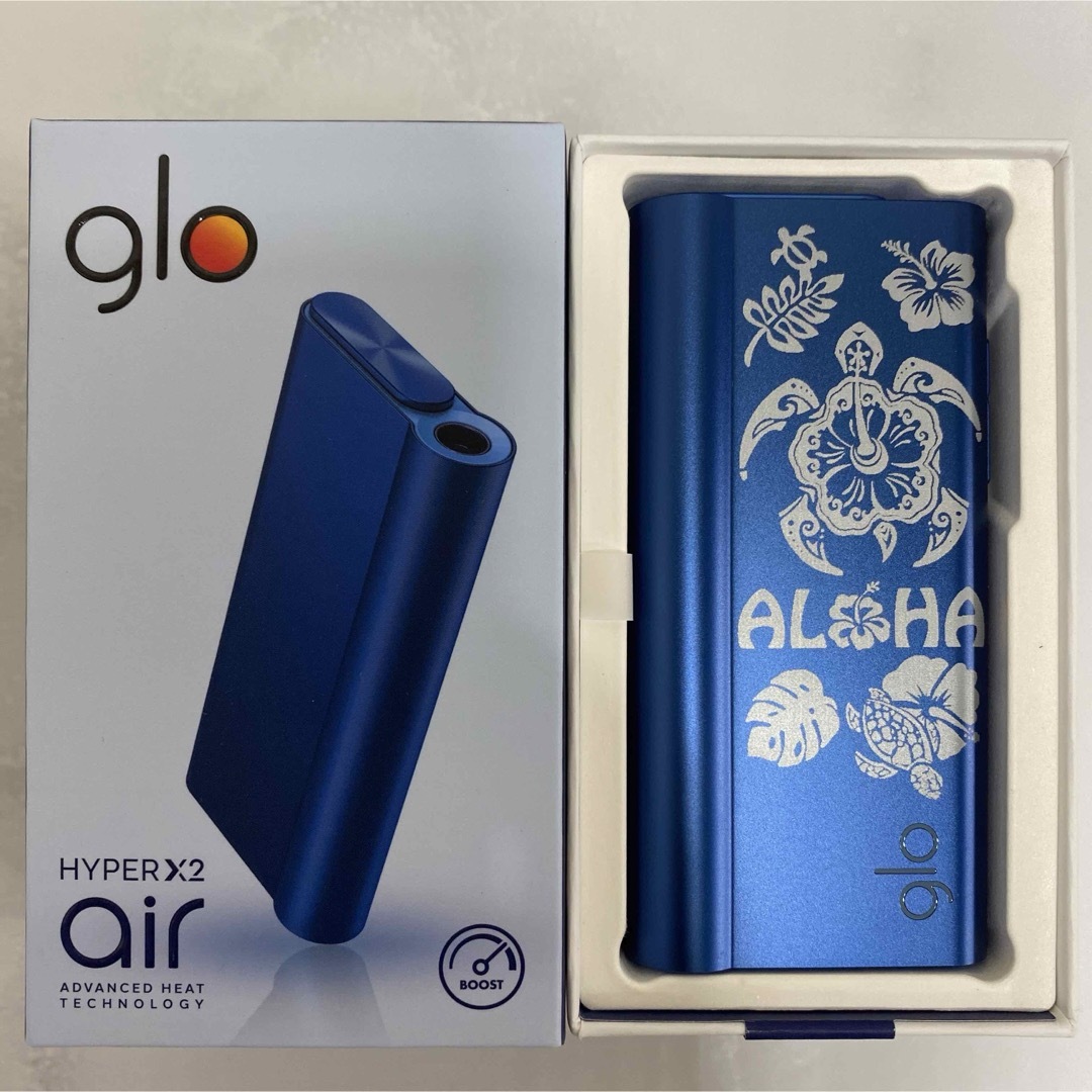 glo(グロー)のトライバル ホヌ 加工 glo hyper air グローハイパーエアー 本体 メンズのファッション小物(タバコグッズ)の商品写真