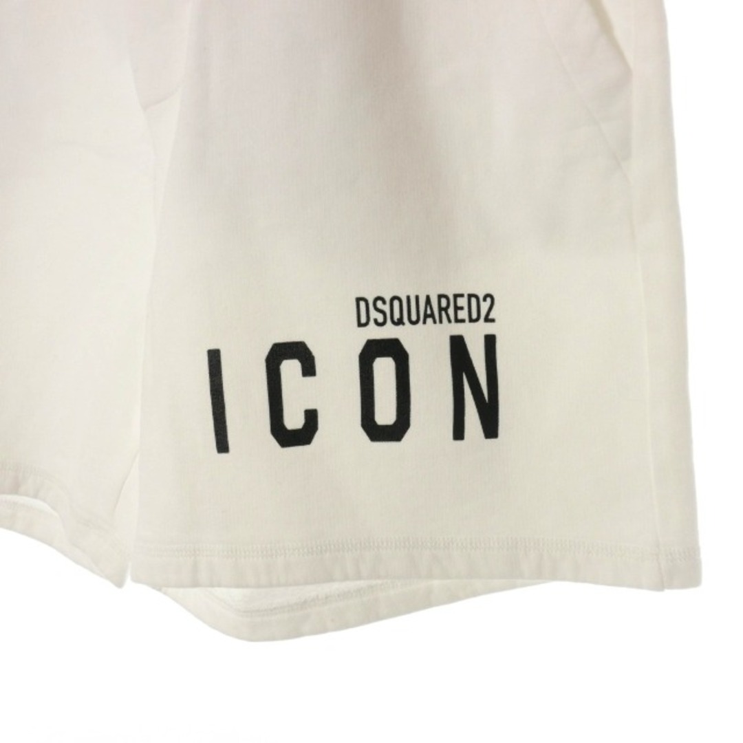 DSQUARED2(ディースクエアード)のディースクエアード 20SS ICON ロゴプリント スウェットショートパンツ  メンズのパンツ(ショートパンツ)の商品写真