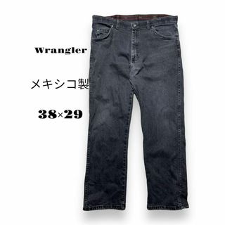 Wrangler - メキシコ製　00s 38×29 古着　ラングラー　ブラックジーンズ　ジーンズ