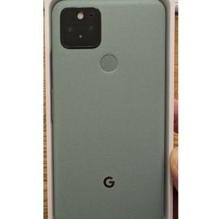 グーグル(Google)のGoogle Pixel 5 128GB ソータセージ SIMフリー(スマートフォン本体)