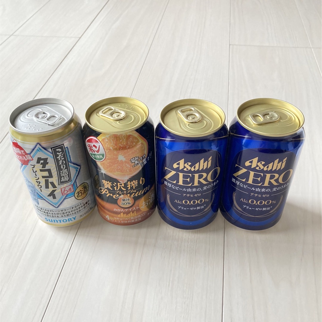 お酒 アサヒゼロ タコハイ 贅沢搾り 食品/飲料/酒の酒(その他)の商品写真