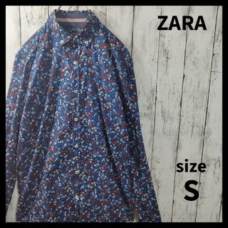 ザラ(ZARA)の【ZARA】Flower Patterned Dress Shirt　D603(シャツ)