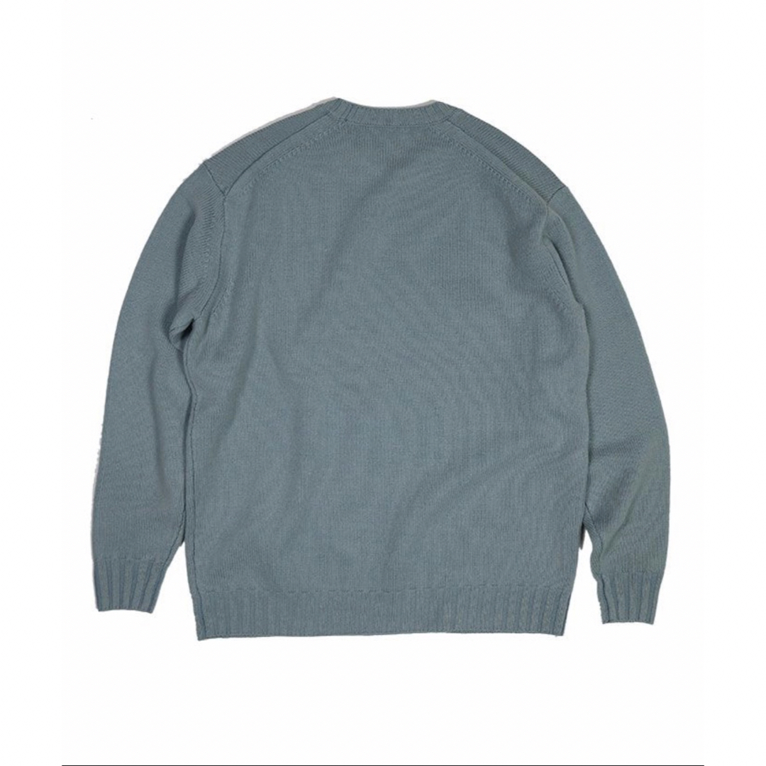 AURALEE(オーラリー)のオーラリー23aw WASHED FRENCH MERINO KNIT P/O メンズのトップス(ニット/セーター)の商品写真