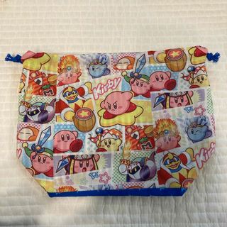 No.192 星のカービィ　お弁当袋　ハンドメイド