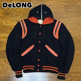 70s-80s DeLONG デロング ウールスタジャン セーラーカラー(スタジャン)