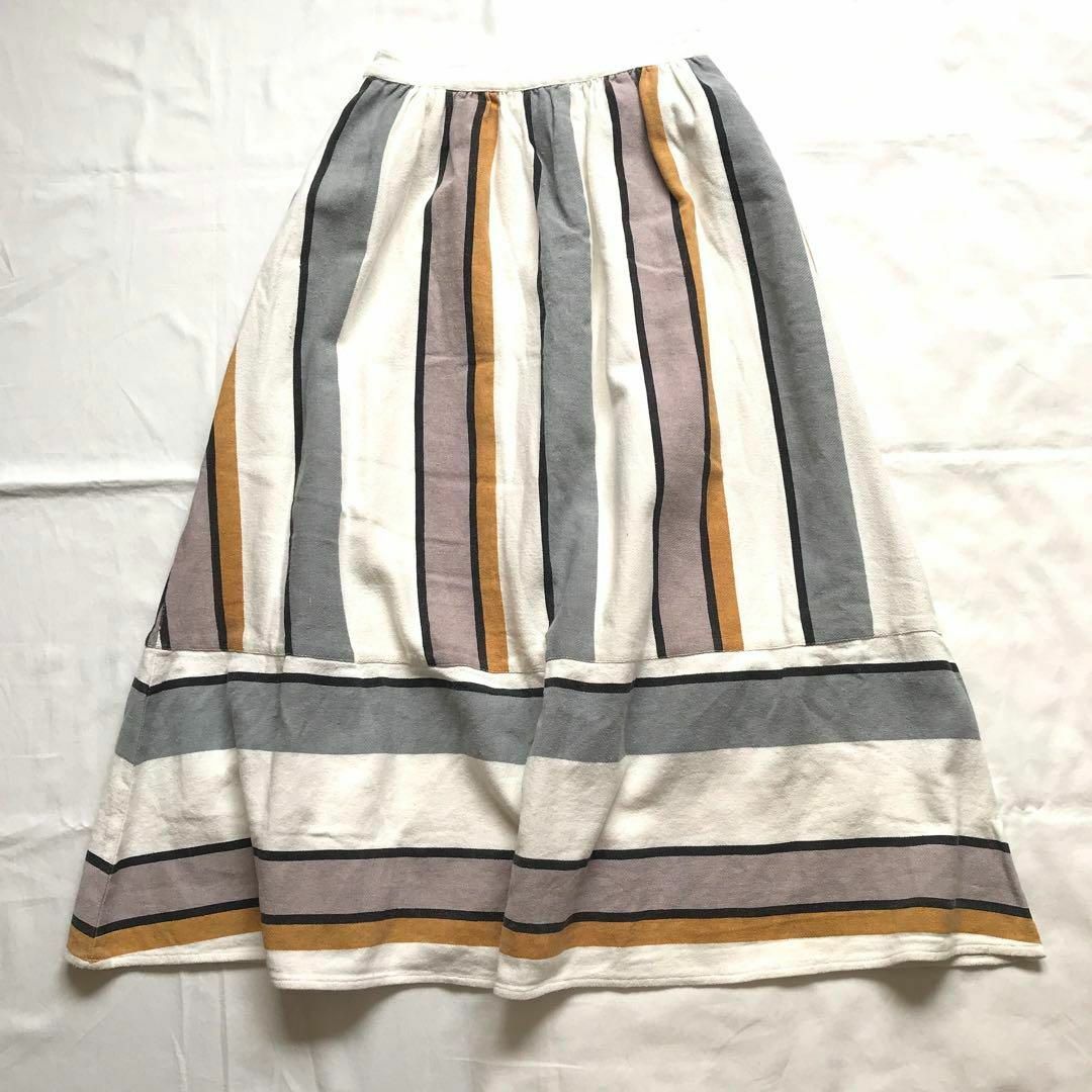 TODAYFUL(トゥデイフル)のインド製　トゥディフル　ロングスカート　コットン　マルチカラー　春夏　S レディースのスカート(ロングスカート)の商品写真