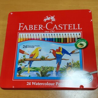 FABER-CASTELL - ファーバーカステル水彩色鉛筆24色