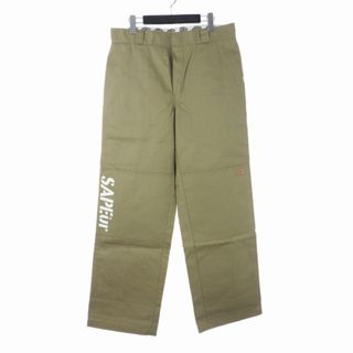 ディッキーズ(Dickies)のディッキーズ Dickies サプール SAPEur ワークパンツ ロゴ(チノパン)