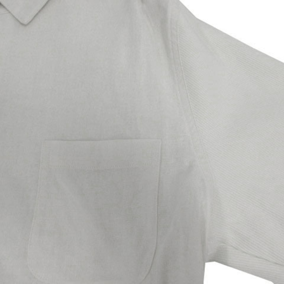 URBAN RESEARCH(アーバンリサーチ)のアーバンリサーチ シャツ 長袖 切替え リネン60％ ホワイト 白 38 メンズのトップス(シャツ)の商品写真