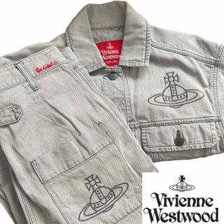 ヴィヴィアンウエストウッド(Vivienne Westwood)のSALE ヴィヴィアン ウエストウッド デニム セットアップ 刺繍 日本製(セット/コーデ)