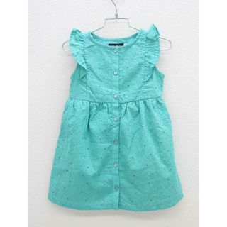 新品 未使用品■ベベ/BeBe■100cm ノースリーブワンピース アクアグリーン 子供服 キッズ kids 女の子 夏 616032 onepi(ワンピース)