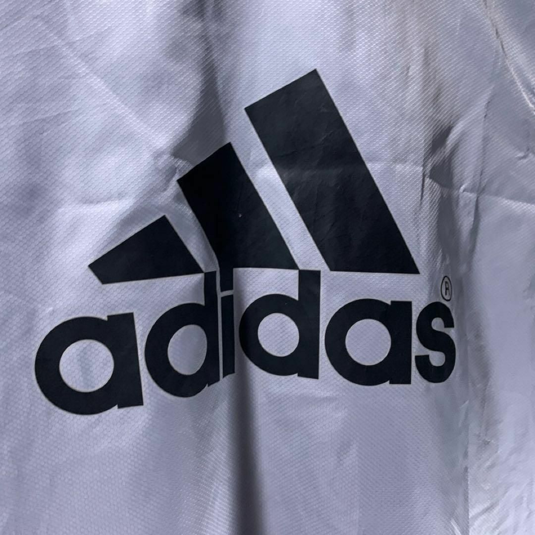 adidas(アディダス)の00s 古着 adidas ナイロン プルオーバー ピステ グレー XL メンズのジャケット/アウター(ナイロンジャケット)の商品写真