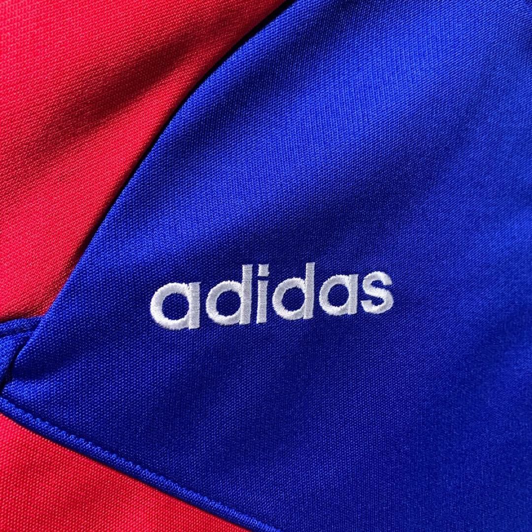 adidas(アディダス)の90s adidas デサント製 ジャージ上下 トラックジャケット セットアップ メンズのトップス(ジャージ)の商品写真