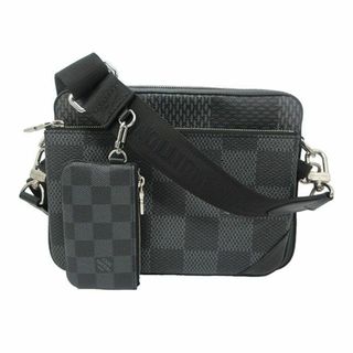 ルイヴィトン(LOUIS VUITTON)の【LOUIS VUITTON】ルイ・ヴィトン　ショルダーバッグ　トリオメッセンジャー　ダミエグラフィット　N50017　中古ランクS(ショルダーバッグ)