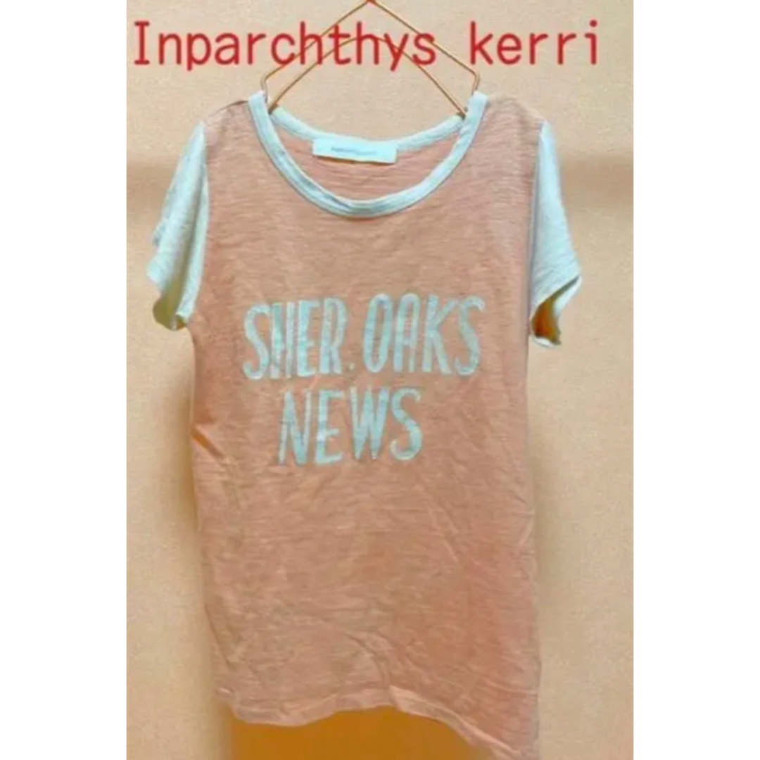 Inpaichthys Kerri(インパクティスケリー)のInpaichthys kerri Tシャツ 英字ロゴプリント レディースのトップス(Tシャツ(半袖/袖なし))の商品写真