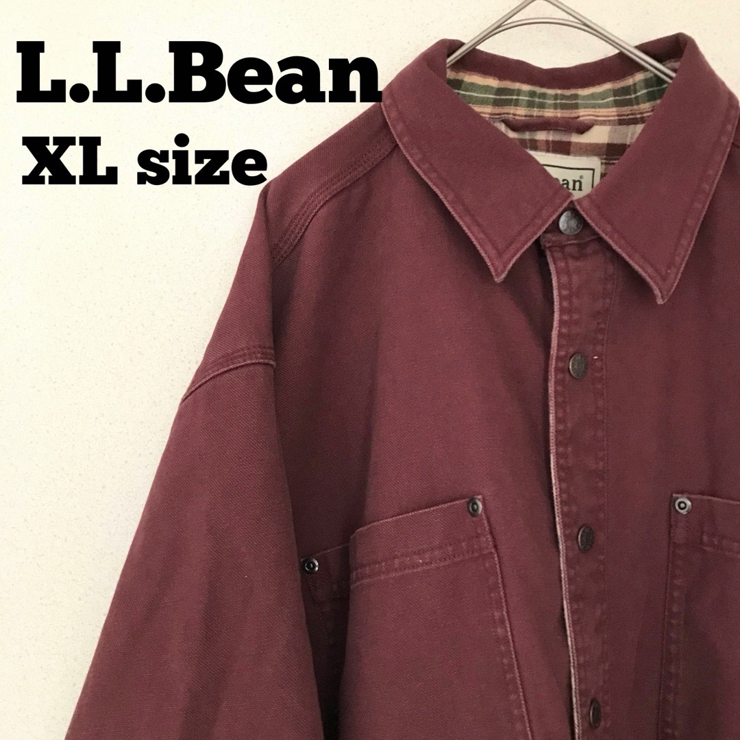 L.L.Bean(エルエルビーン)のL.L.Bean ハンティング ジャケット オーバーサイズ　USA 古着 メンズのジャケット/アウター(カバーオール)の商品写真