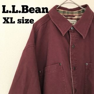 エルエルビーン(L.L.Bean)のL.L.Bean ハンティング ジャケット オーバーサイズ　USA 古着(カバーオール)