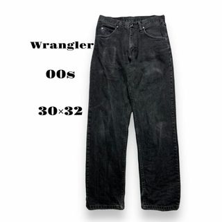 30×32 00s 古着　ブラックデニム　ラングラー　Wrangler