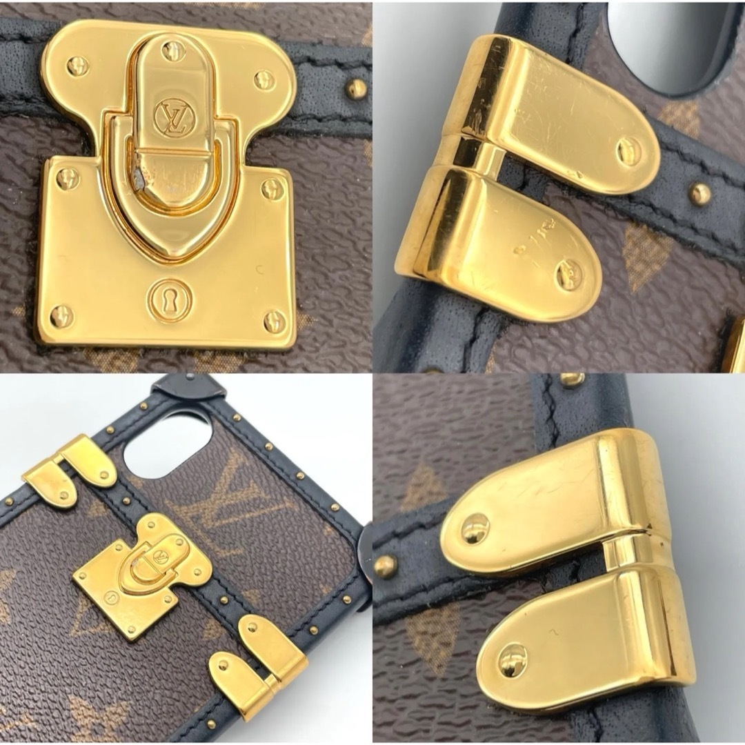 LOUIS VUITTON(ルイヴィトン)のルイヴィトン M67892 アイトランク ライト iPhoneX XS ケース スマホ/家電/カメラのスマホアクセサリー(iPhoneケース)の商品写真