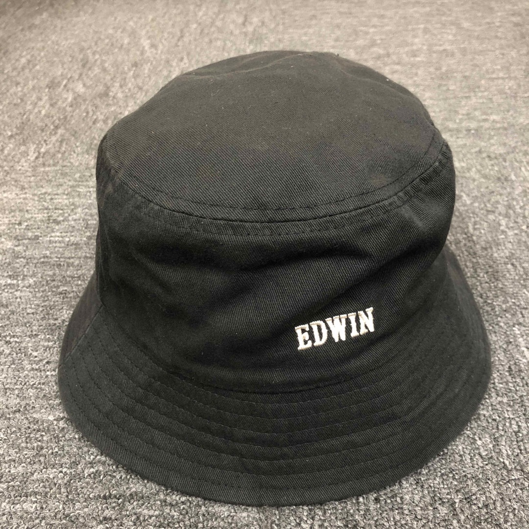 EDWIN(エドウィン)の即決 EDWIN エドウィン ハット 帽子 ブラック レディースの帽子(ハット)の商品写真