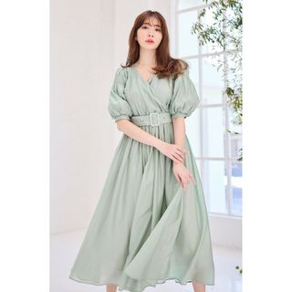 ハーリップトゥ(Her lip to)の【新品】 Herlipto Airy Volume Sleeve Dress ♡(ロングワンピース/マキシワンピース)