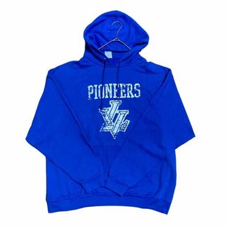 ジャージーズ(JERZEES)のJERZEES スウェットパーカー PIONEERS 裏起毛 厚手 r12①(パーカー)