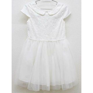 PETIT BATEAU - 【新入荷!】▽プチバトー/PETIT BATEAU▽116cm 半袖ドレス 白 フォーマル 卒園式 入学式 結婚式 発表会 七五三 謝恩会 冠婚葬祭【中古】子供服 キッズ kids 女の子 lessons 803042