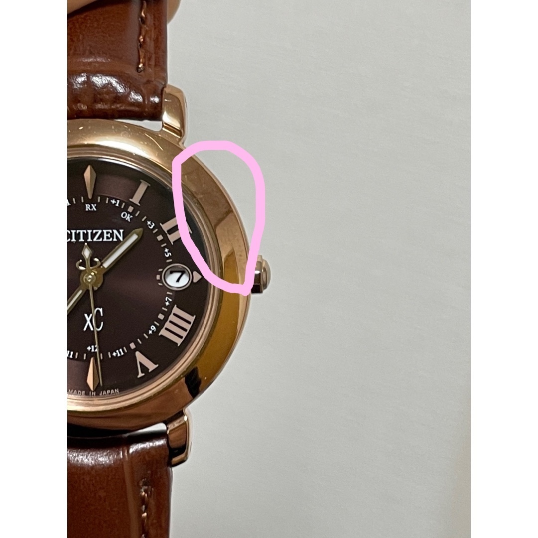 CITIZEN(シチズン)の完動品　CITIZEN XC ヒカリコレクション　ES9442-04W レディースのファッション小物(腕時計)の商品写真