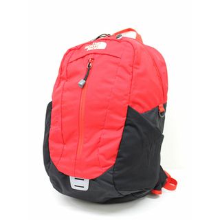 ザノースフェイス(THE NORTH FACE)の【新入荷!】▲ザ・ノースフェイス/THE NORTH FACE▲20L リュック/デイパック/バッグ/テルス20 赤×黒 レインカバー付き トレッキング 遠足 ピクニック アウトドア お稽古 通塾 通学【中古】子供 キッズ kids 男の子 女の子 春夏秋冬 bagetc 603042(リュックサック)