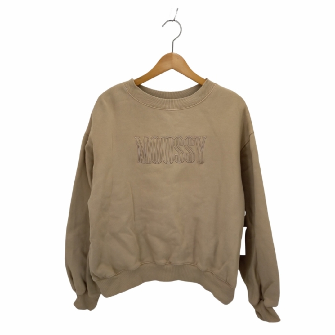 moussy(マウジー)のmoussy(マウジー) EMBROIDERY プルオーバー レディース レディースのトップス(トレーナー/スウェット)の商品写真