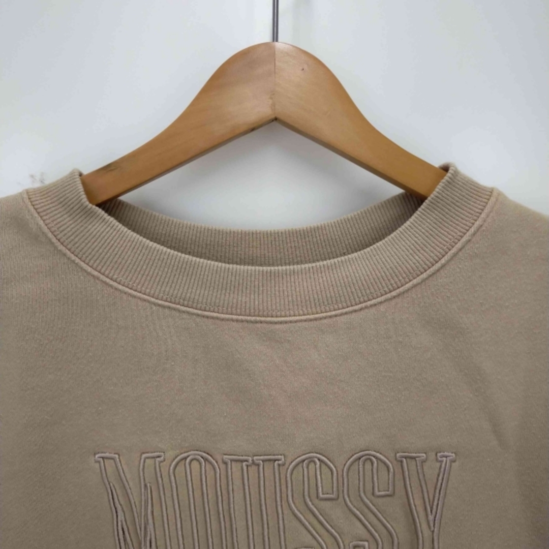 moussy(マウジー)のmoussy(マウジー) EMBROIDERY プルオーバー レディース レディースのトップス(トレーナー/スウェット)の商品写真