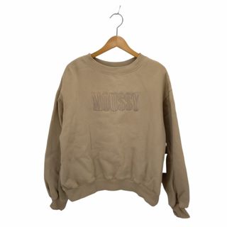 マウジー(moussy)のmoussy(マウジー) EMBROIDERY プルオーバー レディース(トレーナー/スウェット)