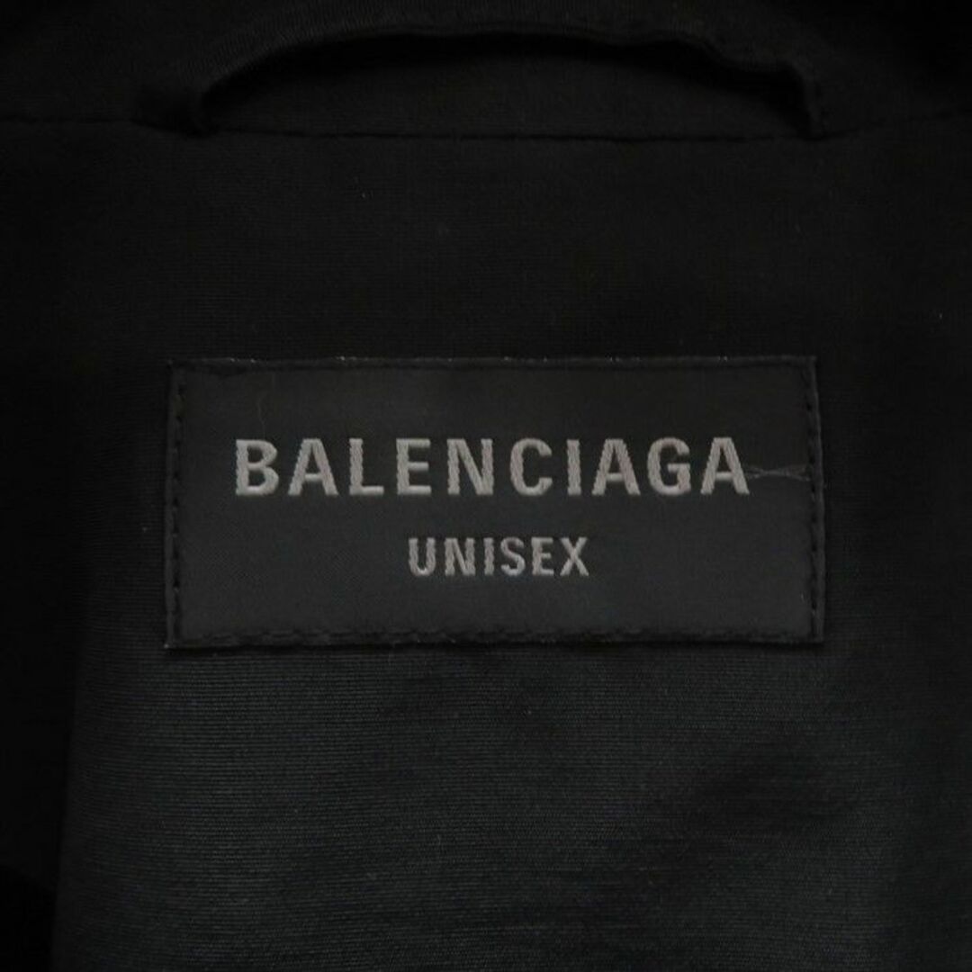 Balenciaga(バレンシアガ)のBALENCIAGA 23ss MINIMAL TRACKSUIT BLACK サイズXS 746473 TMO17 メンズのジャケット/アウター(ナイロンジャケット)の商品写真