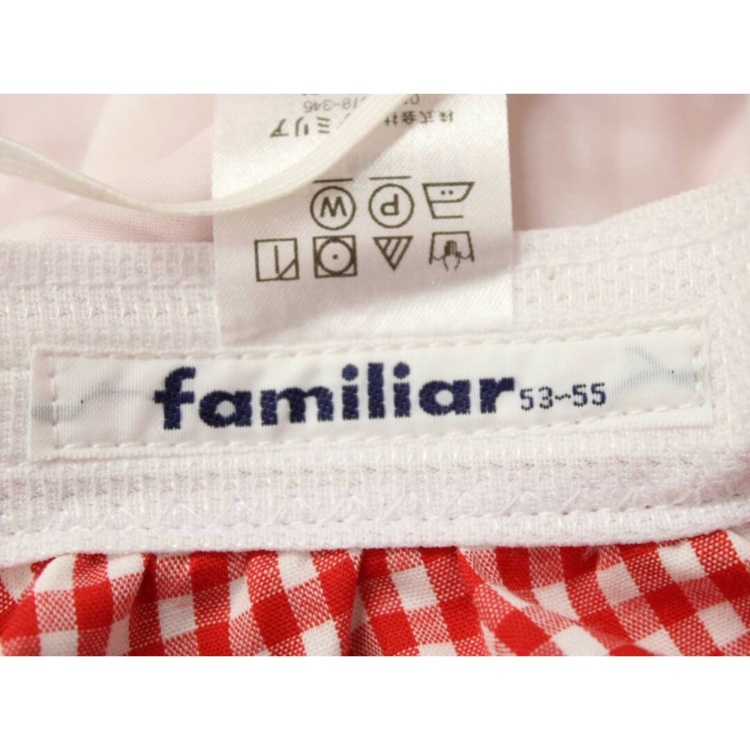 familiar(ファミリア)の【春物 新入荷!】◇ファミリア/familiar◇53-55cm ハット/帽子 赤×白【中古】子供 キッズ kids 女の子 春夏 bagetc 703042 キッズ/ベビー/マタニティのこども用ファッション小物(帽子)の商品写真