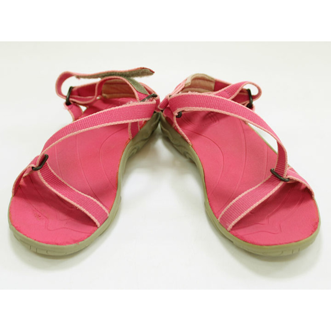 Teva(テバ)の◇テバ/Teva◇19cm サンダル/シューズ/靴 ピンク【中古】子供 キッズ kids 女の子 夏 605032 shoes キッズ/ベビー/マタニティのキッズ靴/シューズ(15cm~)(サンダル)の商品写真