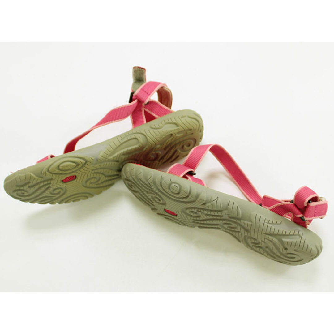 Teva(テバ)の◇テバ/Teva◇19cm サンダル/シューズ/靴 ピンク【中古】子供 キッズ kids 女の子 夏 605032 shoes キッズ/ベビー/マタニティのキッズ靴/シューズ(15cm~)(サンダル)の商品写真