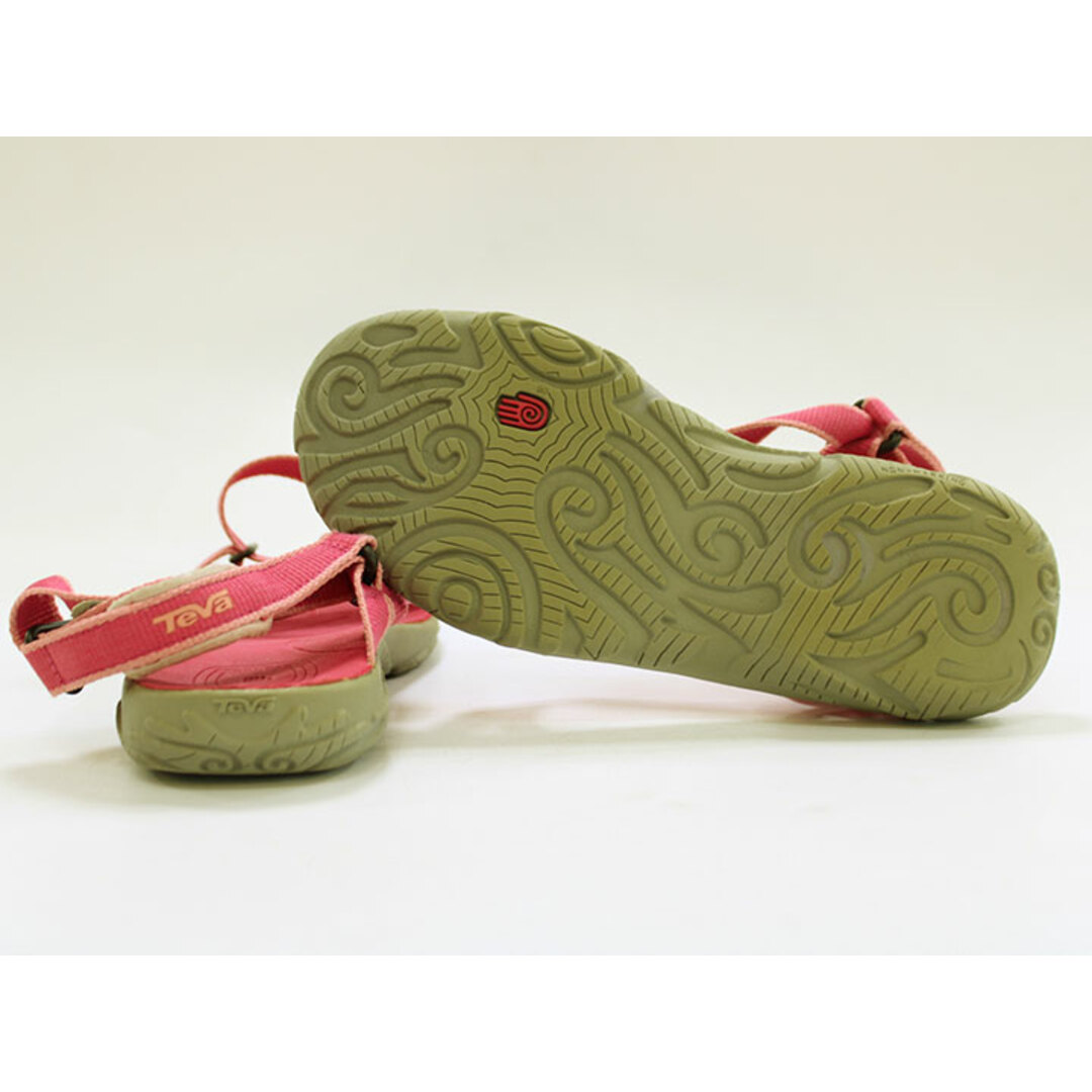 Teva(テバ)の◇テバ/Teva◇19cm サンダル/シューズ/靴 ピンク【中古】子供 キッズ kids 女の子 夏 605032 shoes キッズ/ベビー/マタニティのキッズ靴/シューズ(15cm~)(サンダル)の商品写真